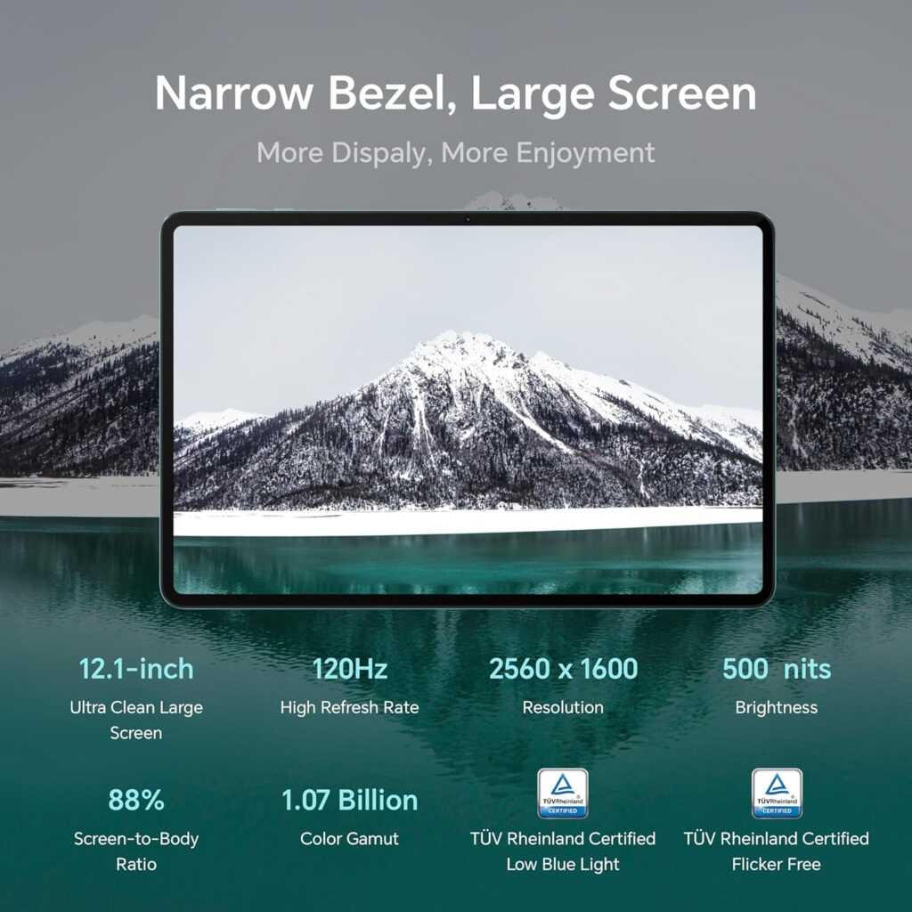 ഹോണർ പാഡ് 9 display specs