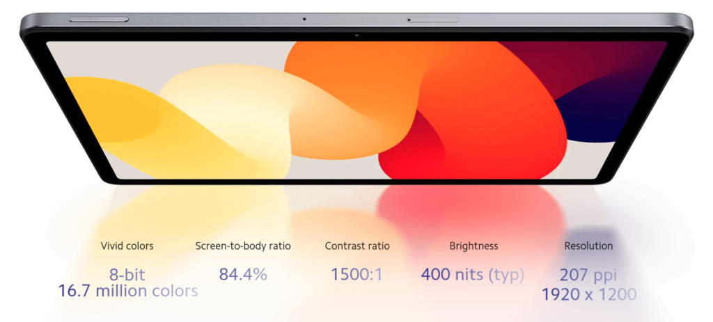 Redmi Pad SE Display 